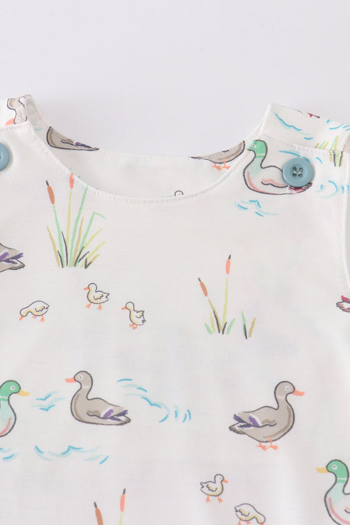 Duck Print Pocket Boy Jonjon