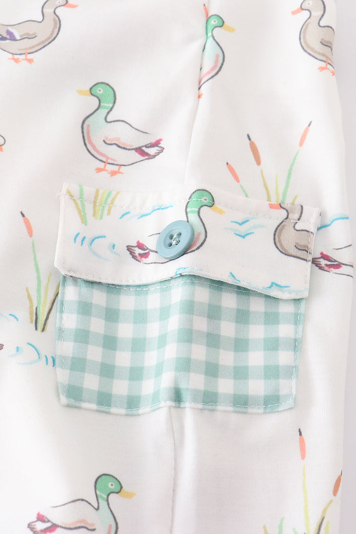 Duck Print Pocket Boy Jonjon