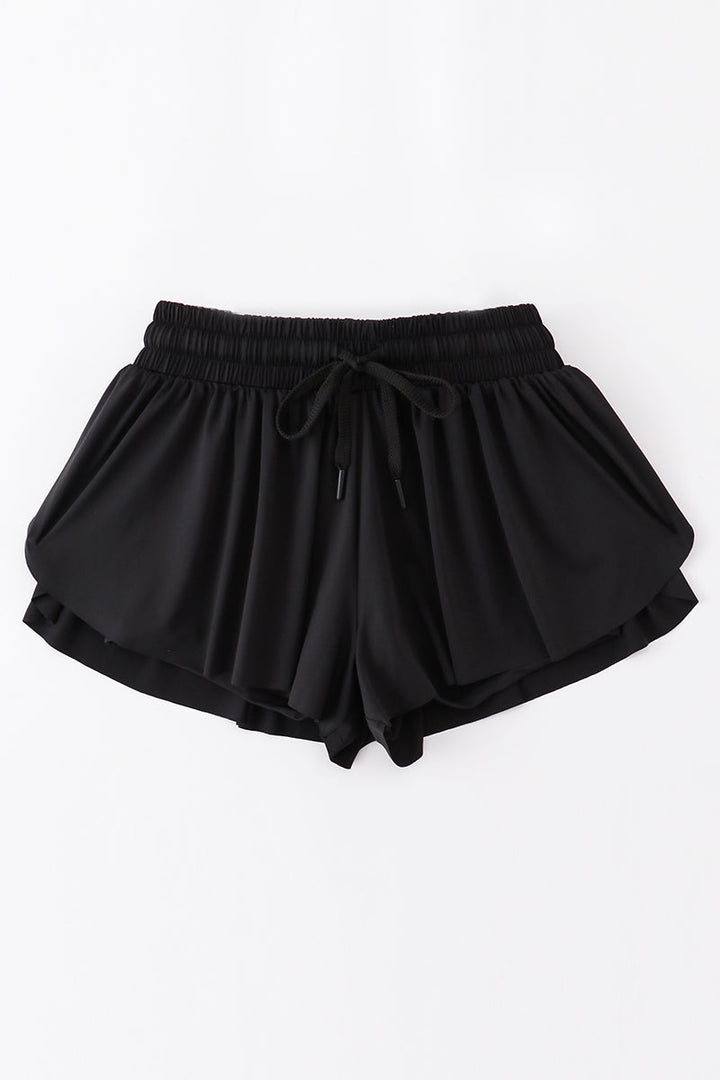 Black Woman Sports Shorts