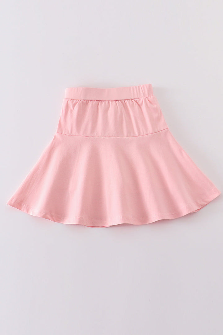 Pink Basic Skort