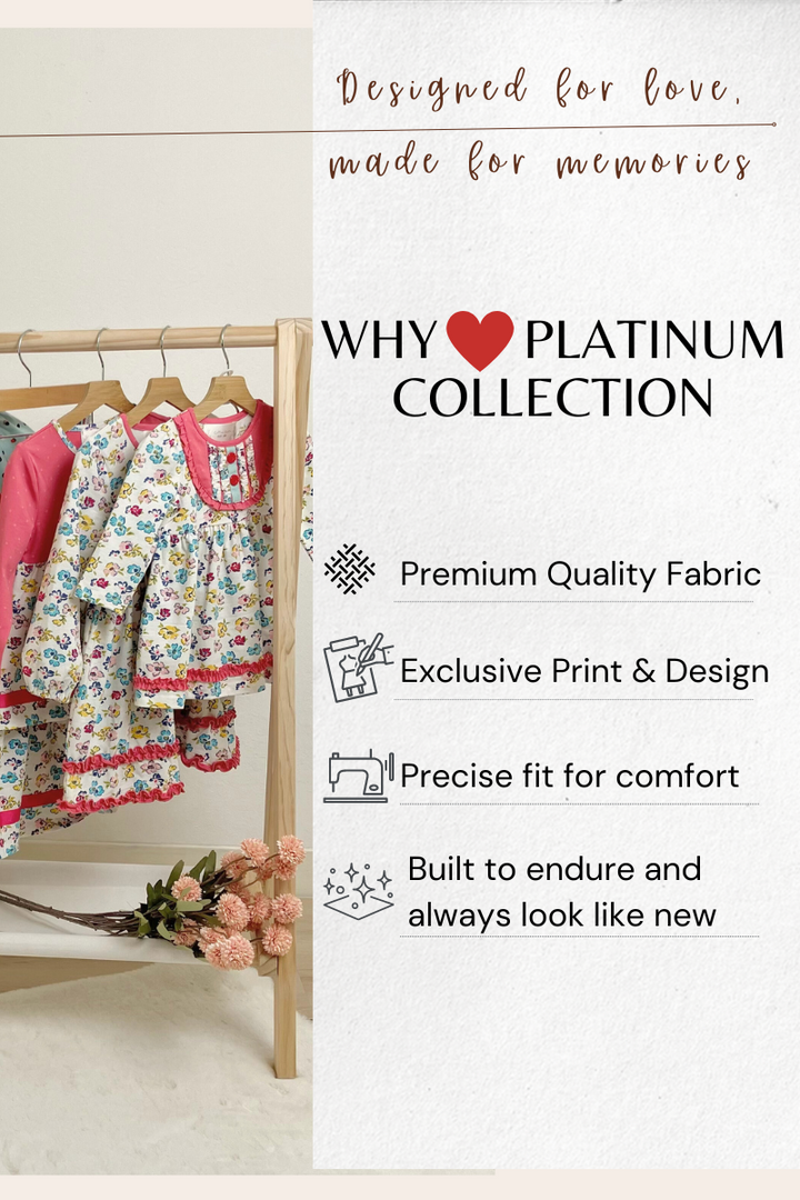 Platinum Balcony Print Baby Jumpsuit