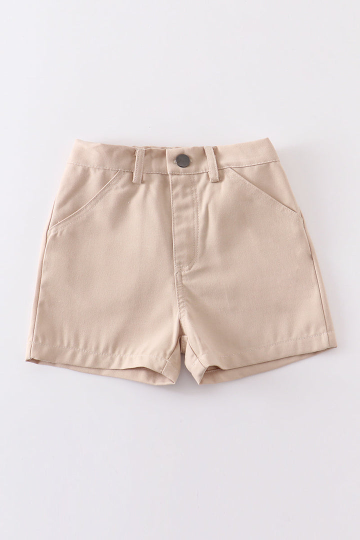 Premium Khaki Pocket Boy Cargo Short