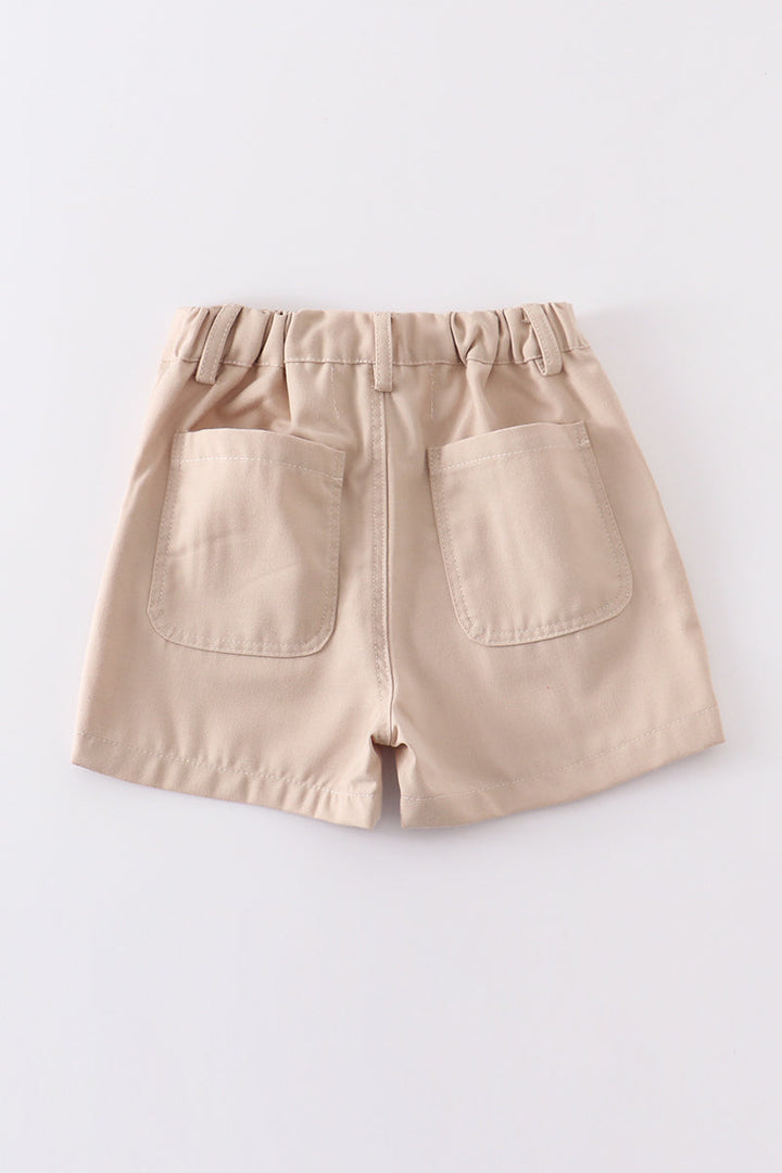 Premium Khaki Pocket Boy Cargo Short