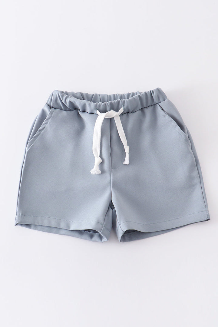 Premium Blue Pocket Boy Shorts