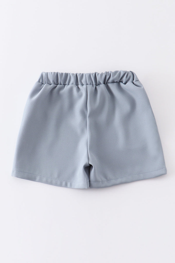 Premium Blue Pocket Boy Shorts