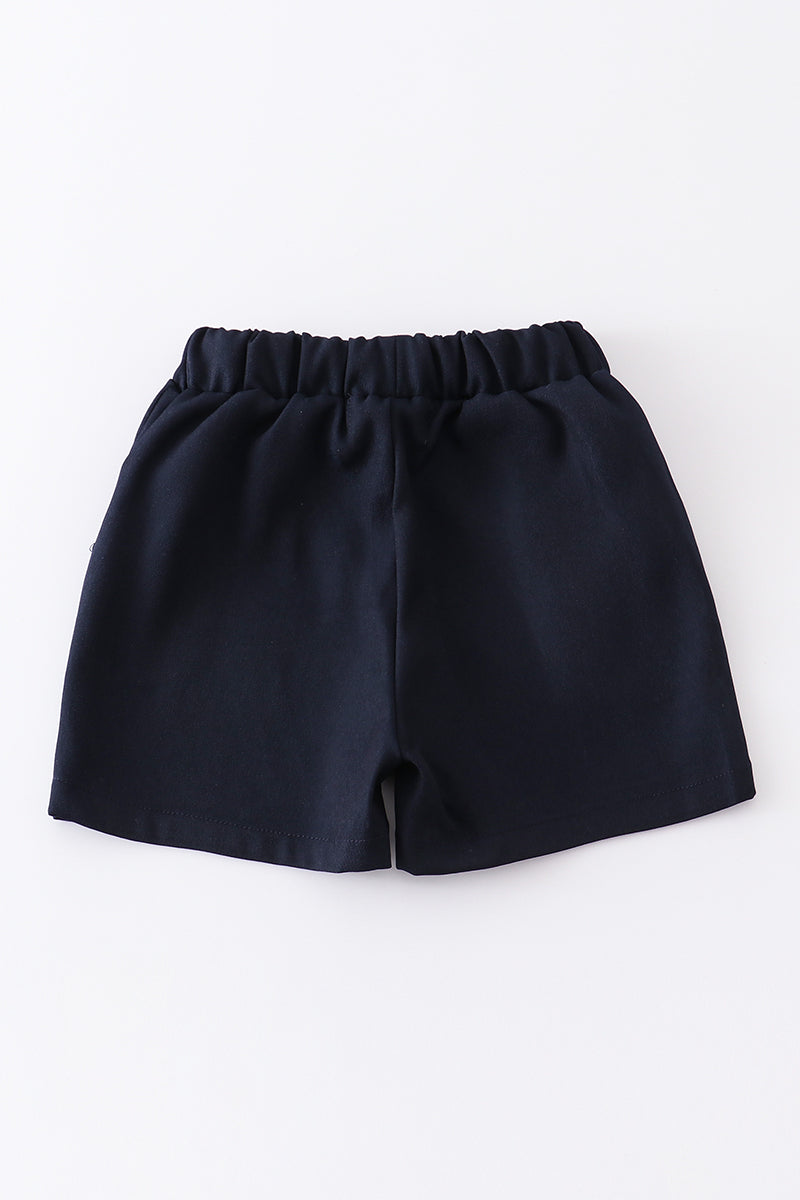 Premium Navy Pocket Boy Shorts