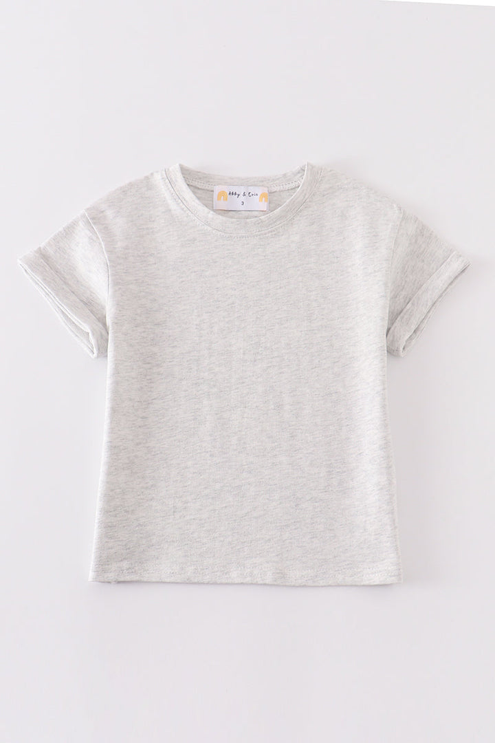 Premium Heather Basic T-shirt Kids And Adult