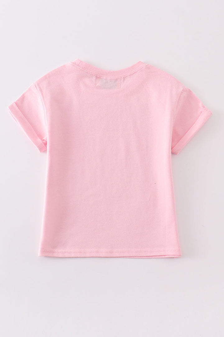 Premium Blush Basic T-shirt Kids And Adult