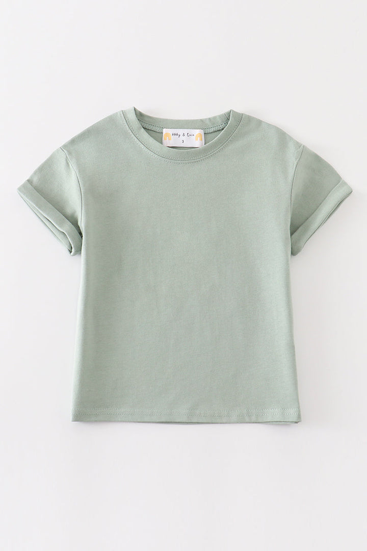 Premium Sage Basic T-shirt