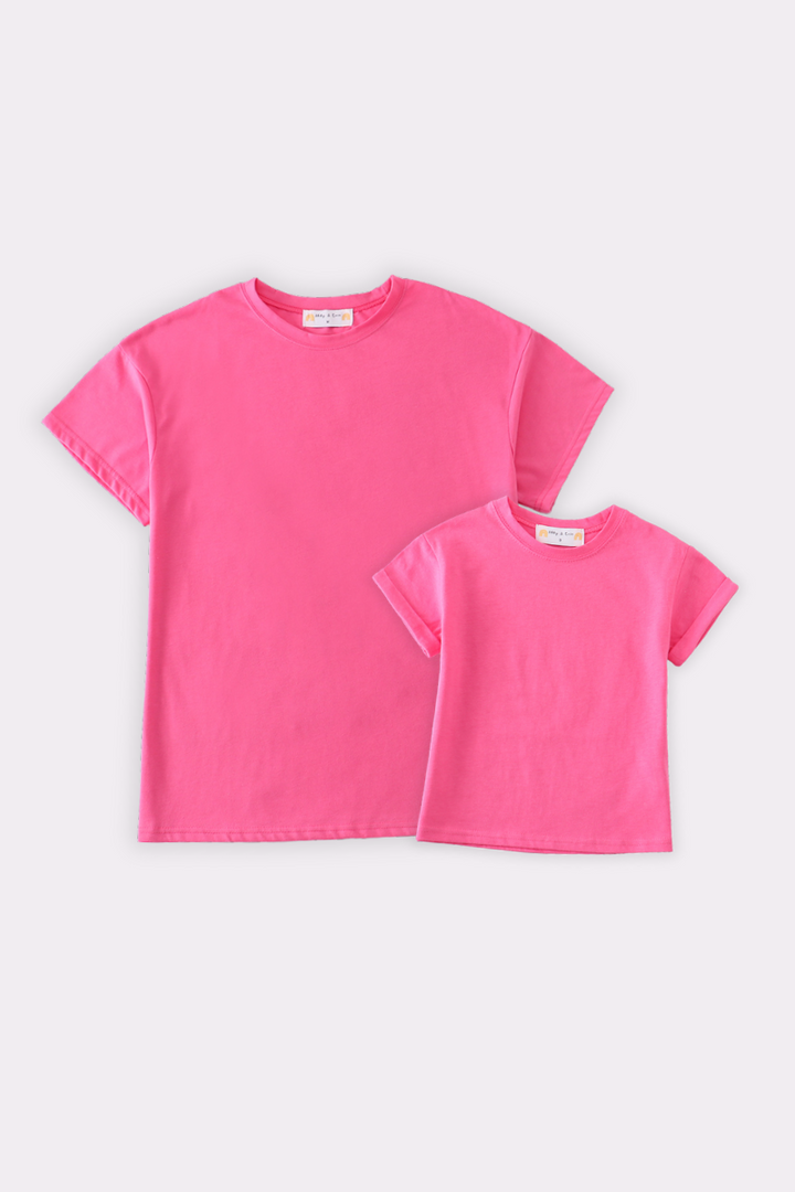 Premium Respberry Basic T-shirt Kids And Adult