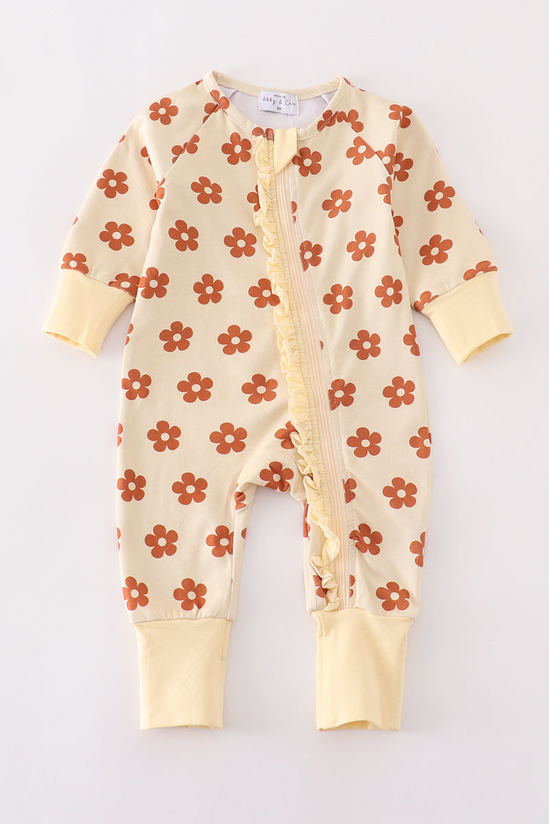 Premium Floral Print Boy Romper