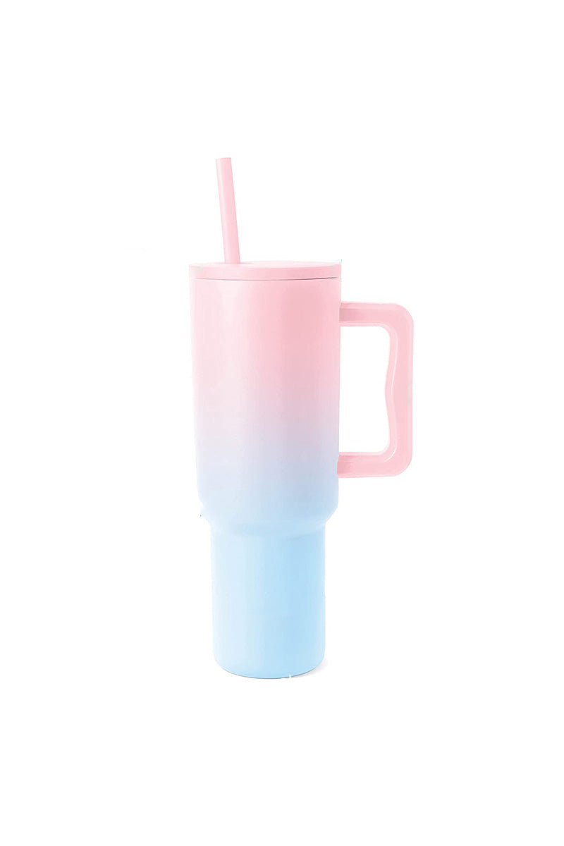 Multicolored Stainless Steel Insulation Cup Quencher 40oz