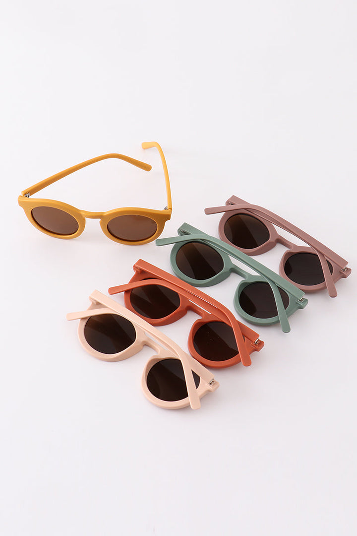 Retro Round Sunglasses Uv400 For Adult