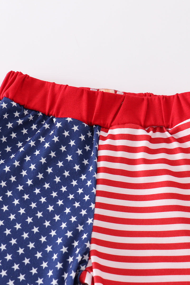 Patriotic Star Girl Pants