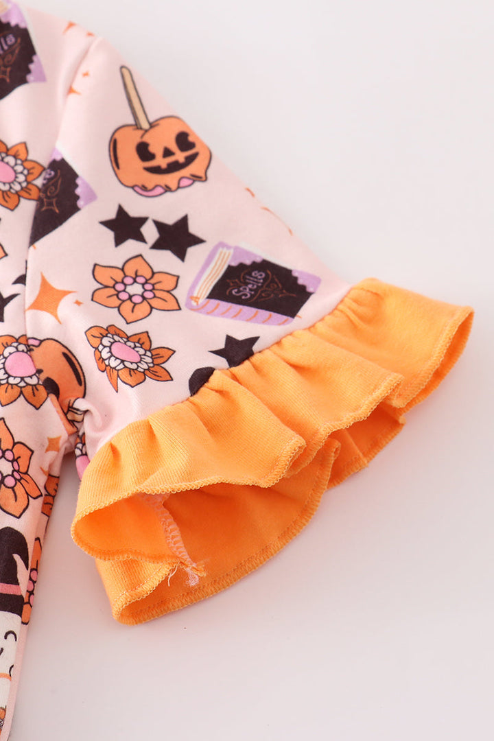 Happy Halloween Girl Pajamas Set