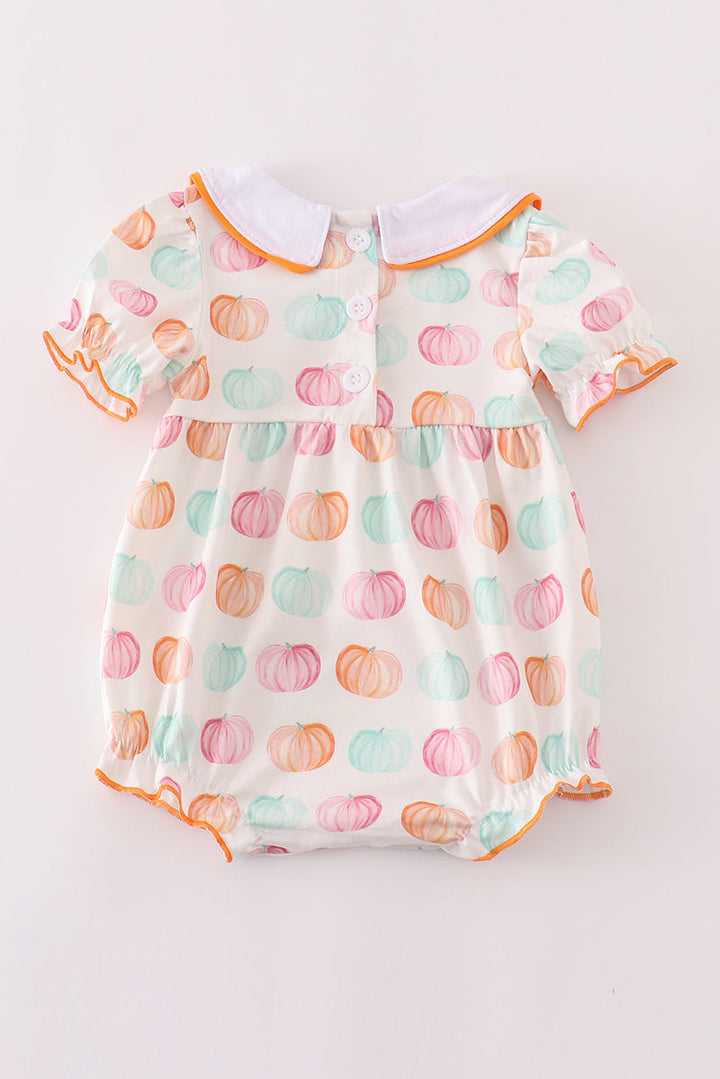 Pumpkin Print Girl Bubble