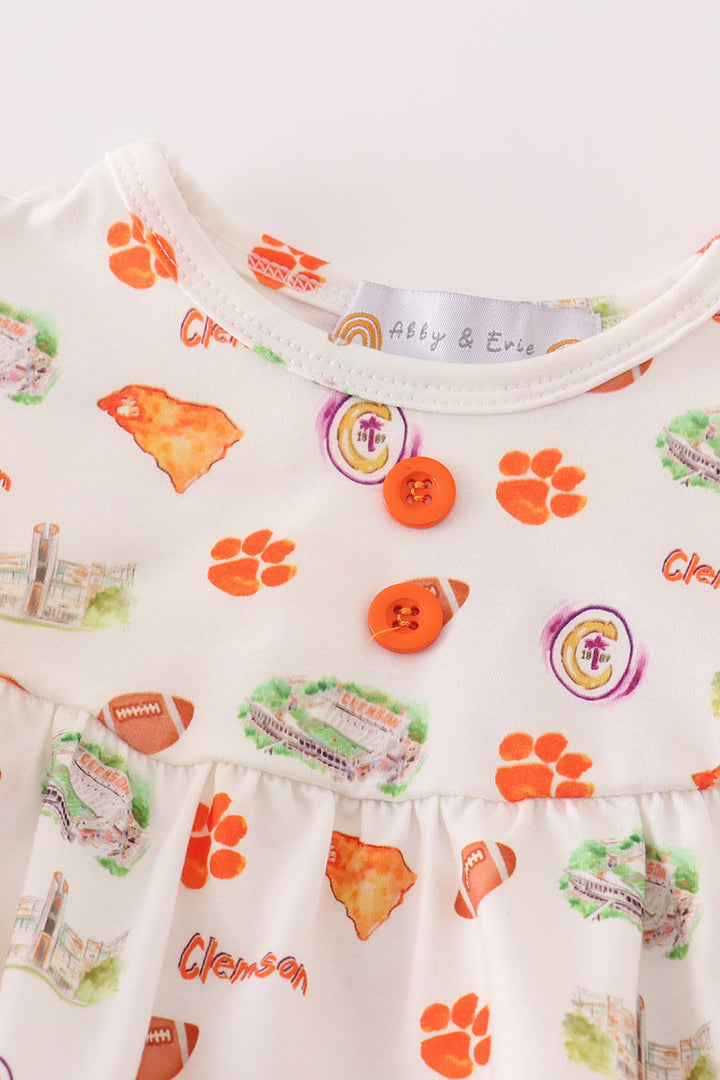 Clemson Football Girl Bubble