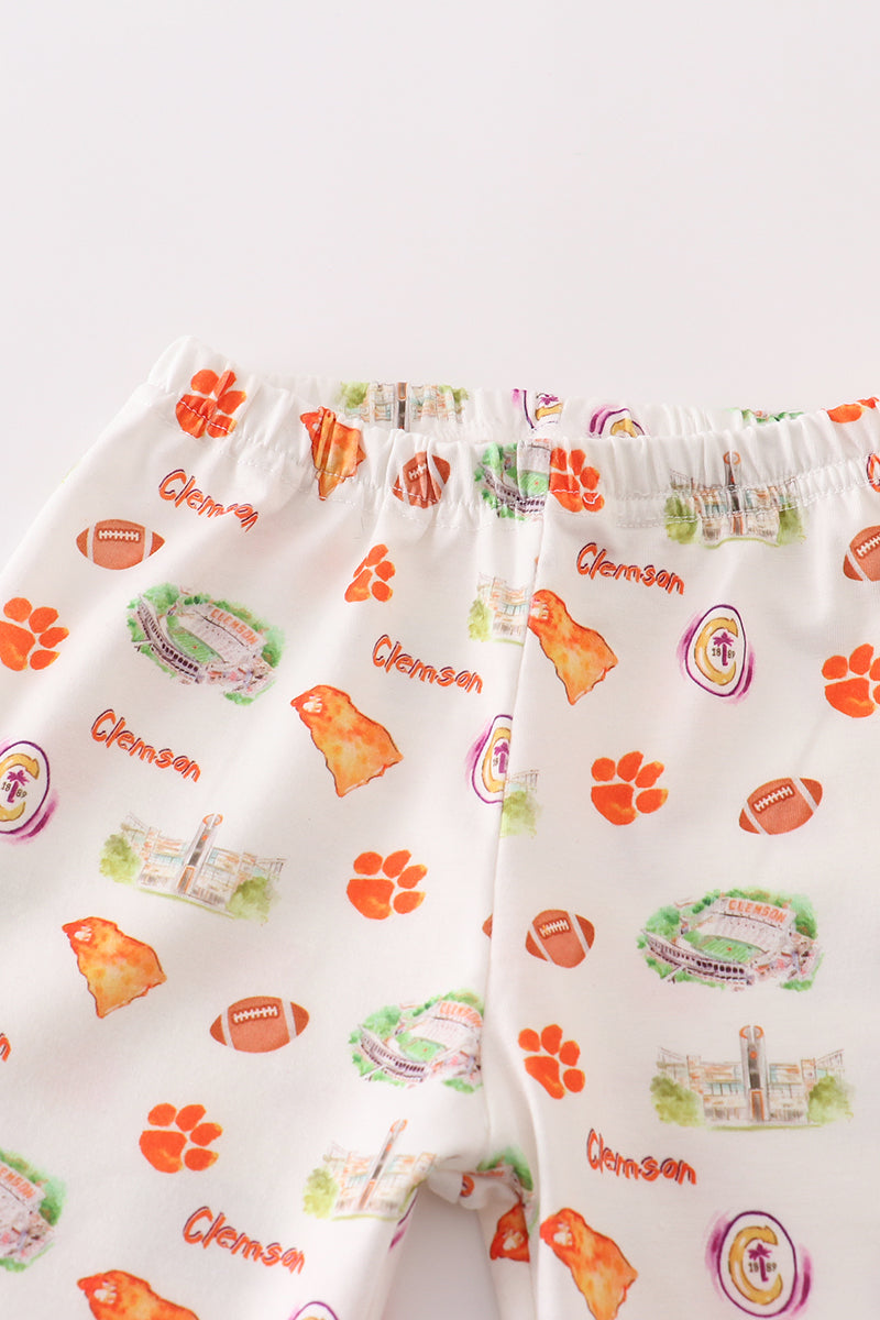 Clemson Football Baby Boy Pajamas Set