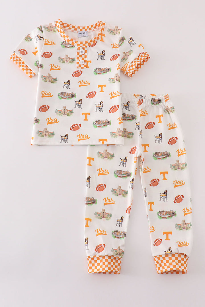 Tennessee Football Baby Boy Pajamas Set