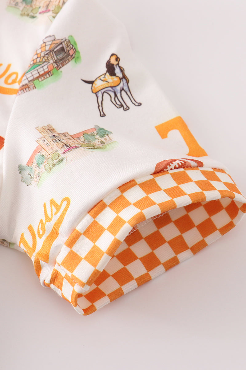 Tennessee Football Baby Boy Pajamas Set