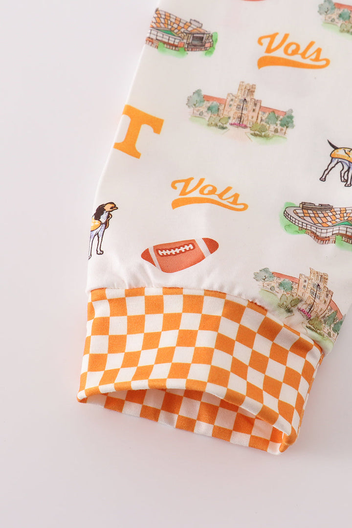 Tennessee Football Baby Boy Pajamas Set