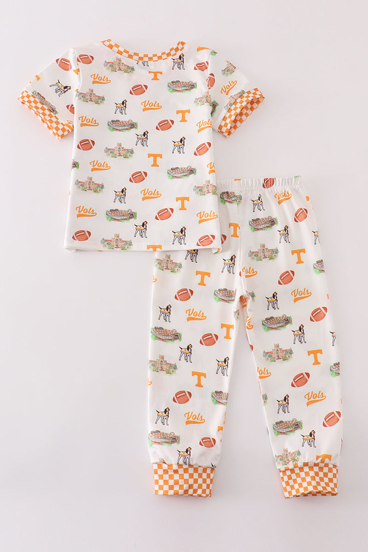 Tennessee Football Baby Boy Pajamas Set