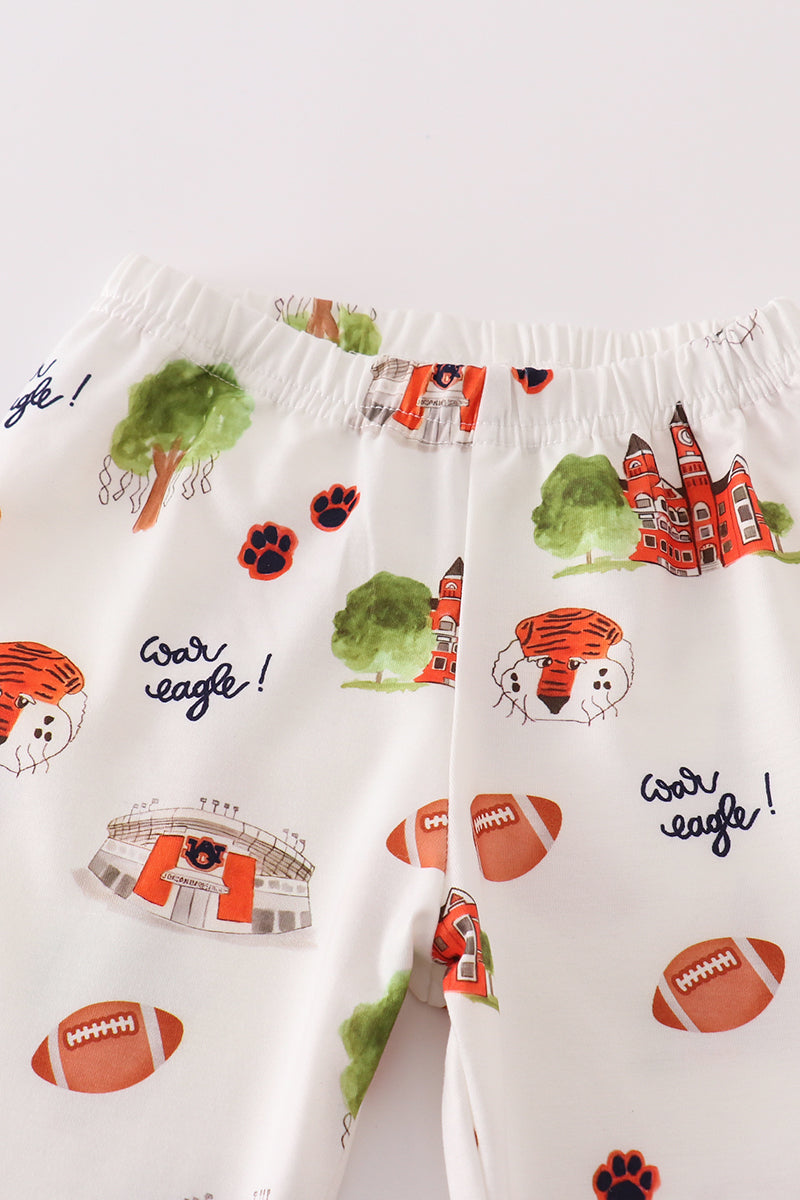 Clemson Football Tiger Girl Pajamas Set