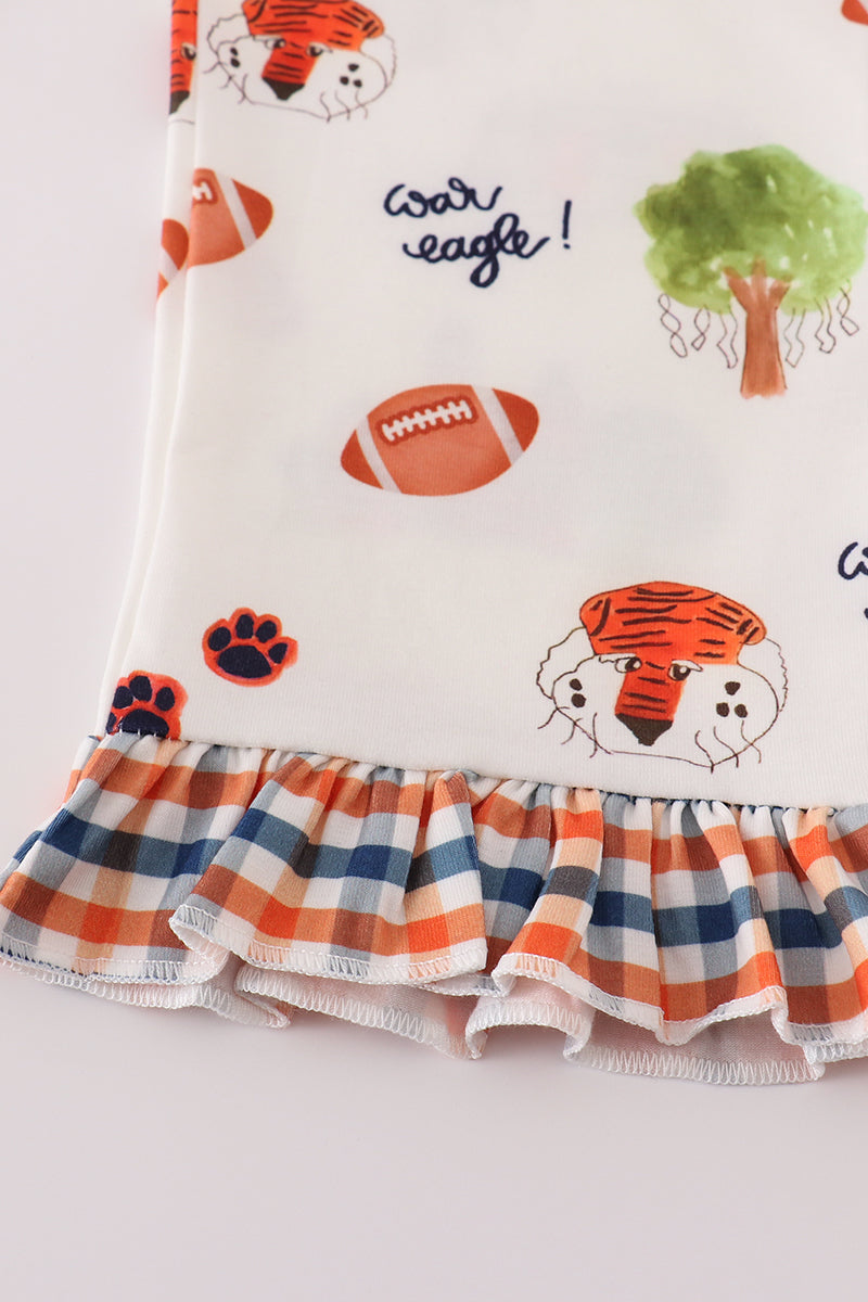 Clemson Football Tiger Girl Pajamas Set