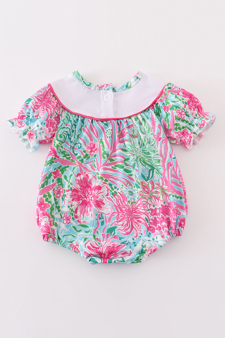 Pink Palm Paradise Mama's Girl Bubble