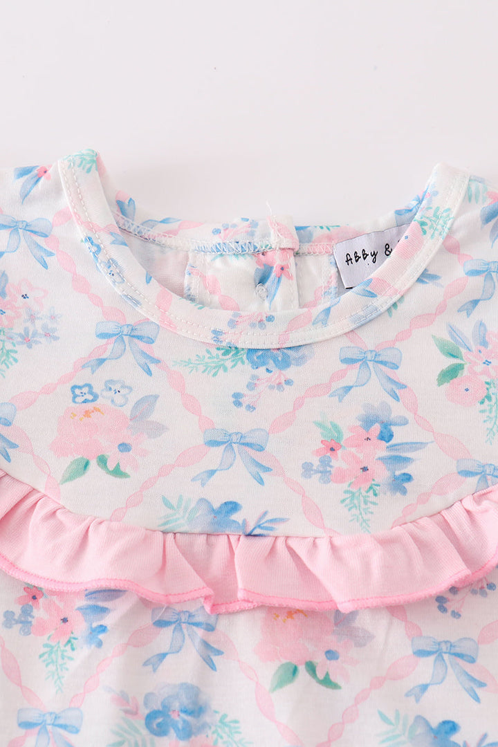 Pink Petal Dream Girl Bloomer Set