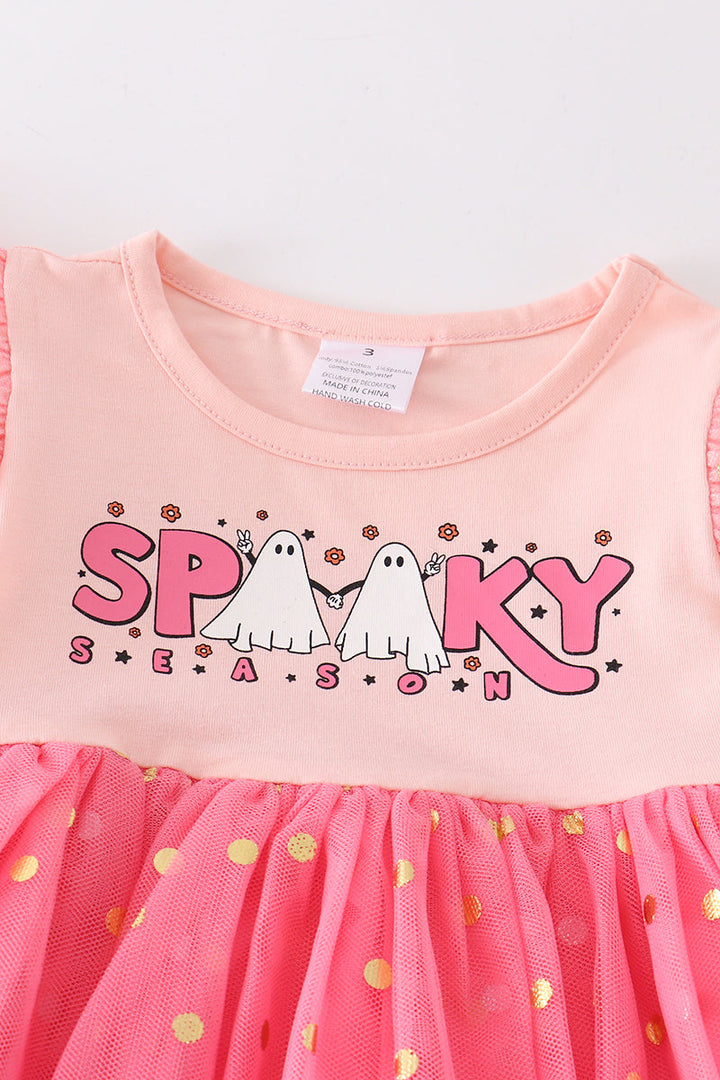 Pink "soopky" Ruffle Girl Set