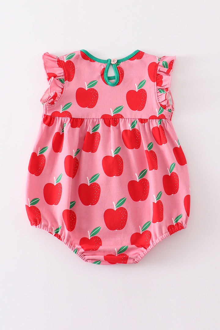 Apple Print Girl Bubble