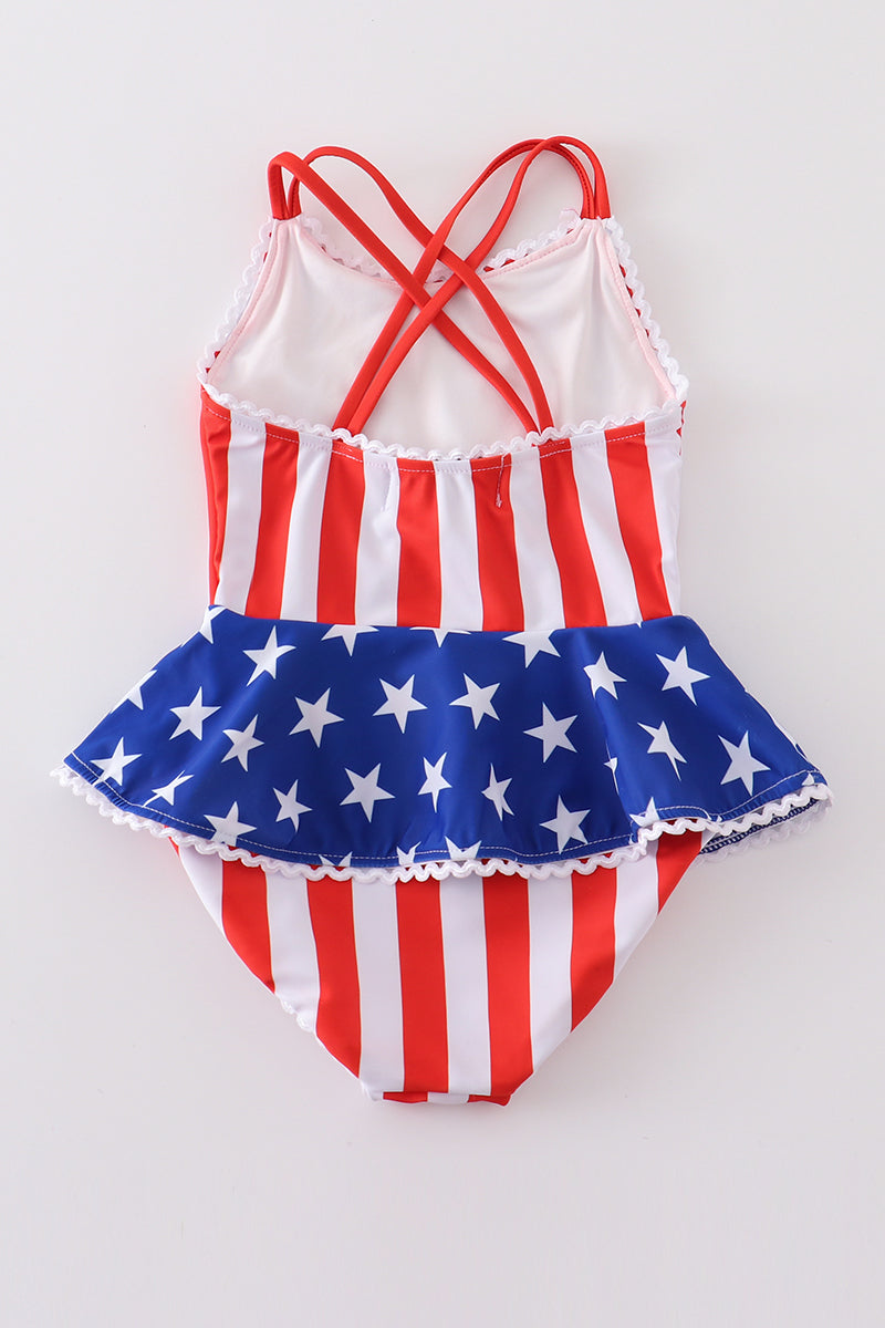 Flag Girl Swimsuit